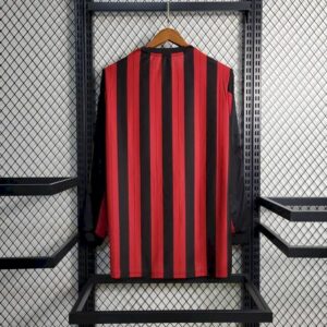 AC Milan 201314 Home Long Sleeves Retro Jersey 59561
