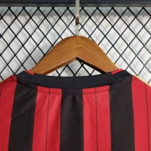 AC Milan 201314 Home Long Sleeves Retro Jersey 59562