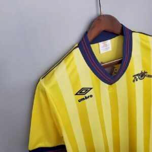 Arsenal 198386 away Retro Jersey 57527