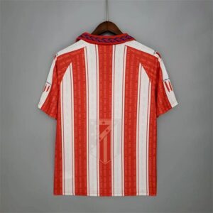 Atletico Madrid 9596 home Retro Jersey