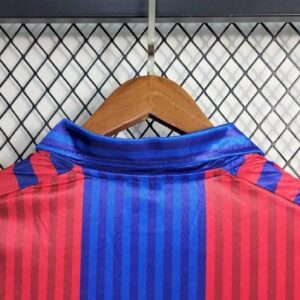 Camiseta retro de manga larga del Barcelona 199192