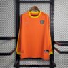 Retro Brazil 1998 Goalkeeper Long Sleeve Jersey