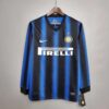 Retro Inter Milan 2010/11 Home Long Sleeve Jersey