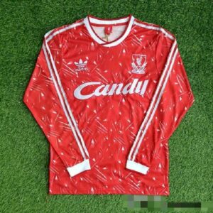 Liverpool 19891991 Home LSs Retro Jersey 44436