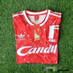 Liverpool 19891991 Home LSs Retro Jersey 44438