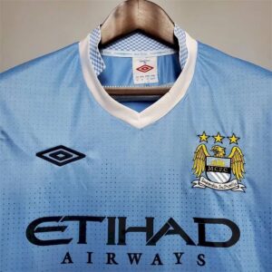Manchester City 201112 home Retro Jersey 52518