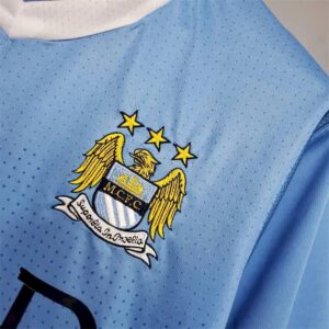 Manchester City 201112 home Retro Jersey 52521