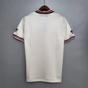 Manchester United 1985 white Retro Jersey