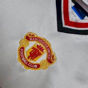 Manchester United 1985 white Retro Jersey 52606