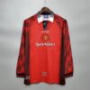 Maglia a maniche lunghe retro Manchester United 1996 Home