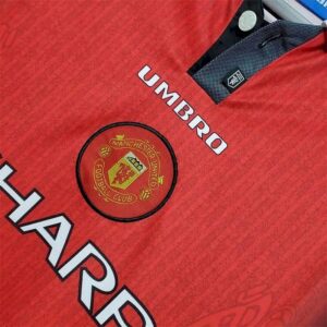 Manchester United 1996 casa Camiseta manga larga Retro 52543