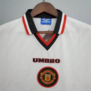 Alternative view of Retro Manchester United 1996/97 Away Jersey