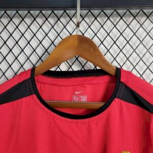 Manchester United 200204 home long sleeve Retro Jersey 58186
