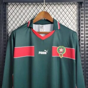 Maglia Marocco 1998 Home manica lunga Retro 53813
