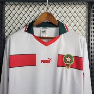 Maglia Marocco 1998 away a maniche lunghe Retro 53828