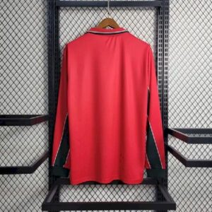 Camiseta retro de manga larga de Marruecos 1998