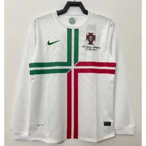 Portugal 2012 Euro Cup Away LS Retro Jersey 37875