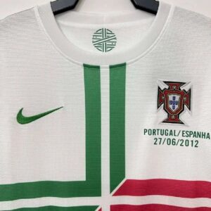 Portugal 2012 Euro Cup Away LS Retro Jersey 37878