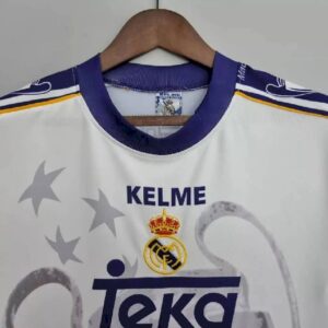 Real Madrid 1998 UCL Winners Signed Retro Jersey 39995