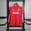 Real Madrid 201112 UCL Away Long Sleeves Retro Jersey 58700
