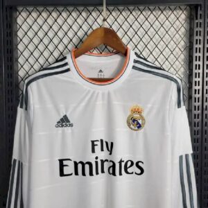 Maglia retrò a manica lunga del Real Madrid 201314