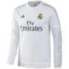 Retro Real Madrid 2015/16 Home Long Sleeve Jersey
