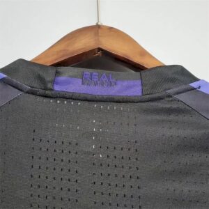 Real Madrid 201516 Dritte auswärts Langarm Retro Trikot 51825