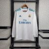Retro Real Madrid 2017/18 Home Long Sleeve Jersey