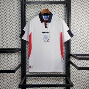 Alternative view of Retro England 1998 Home Jersey