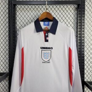 Retro 1998 England home Long sleeve 5
