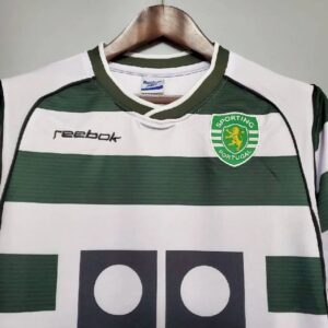 Alternative view of Retro Sporting CP 2001/03 Home Jersey