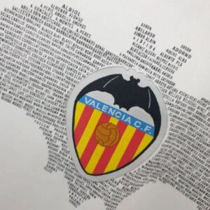 Valencia 0910 90th Anniversary Home Retro Jersey 50683