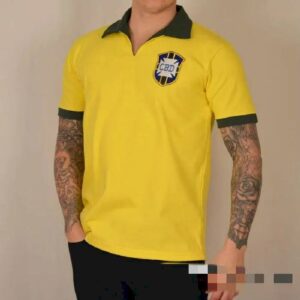 Retro Brazil 1958 Home Jersey