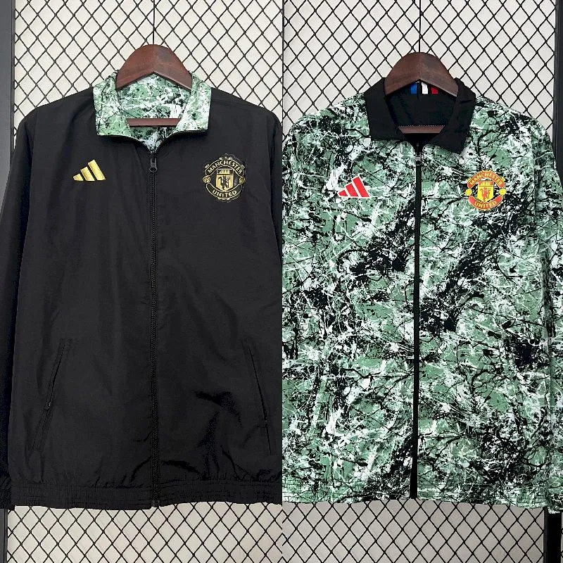 Manchester United 2024 Wendbare Jacke
