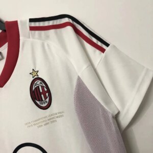 AC Milan 2002 UCL Away Retro Jersey 34502