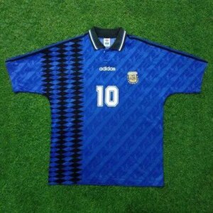 Argentina 1994 95 Home Maradona 10 Retro Jersey