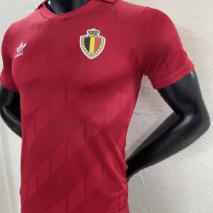 Camiseta retro de casa de la Copa del Mundo de Bélgica 1986 37126