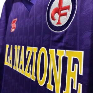 Fiorentina 1989 90 Home Retro Jersey 36286