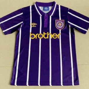 Manchester City 19931994 Away Retro Jersey 33738