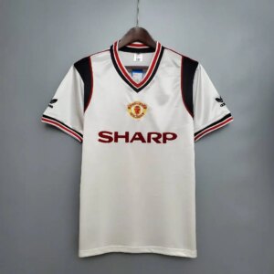 Manchester United 1984 86 Away Retro Jersey