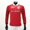 Retro Manchester United 1999/00 Home Long Sleeve Jersey