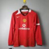Retro Manchester United 2004/06 Home Long Sleeve Jersey