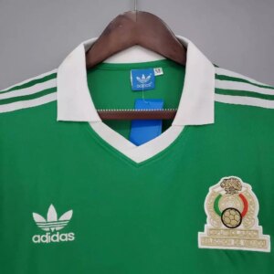 Mexique 1986 World Cup Home Retro Jersey 35801