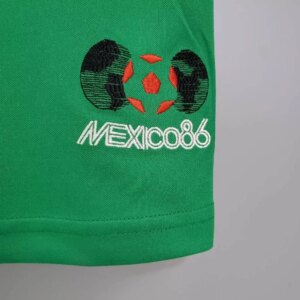 Mexique 1986 World Cup Home Retro Jersey 35802
