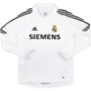 Real Madrid 200506 Home LS Retro Jersey 32166
