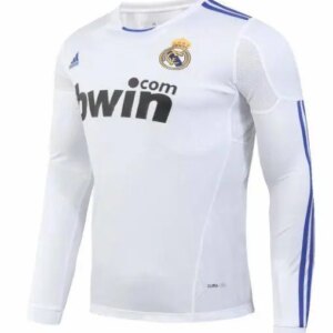 Real Madrid 201011 Home LS Retro Jersey 32154