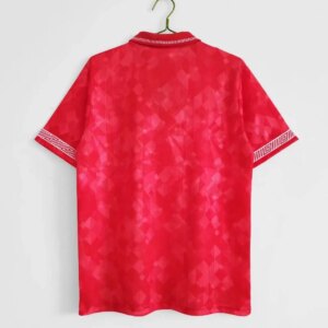 Wales 19901992 Heim-Retro-Trikot