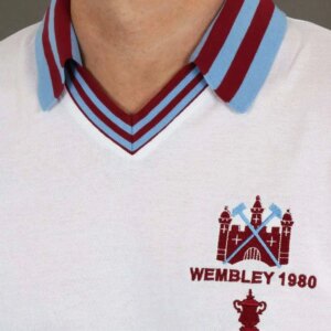 West Ham United 1980 FA Cup Final Retro Jersey 36530