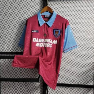 West Ham United 1995 1997 Home Retro Jersey 36506
