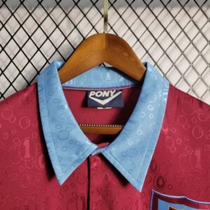 West Ham United 1995 1997 Home Retro Jersey 36508